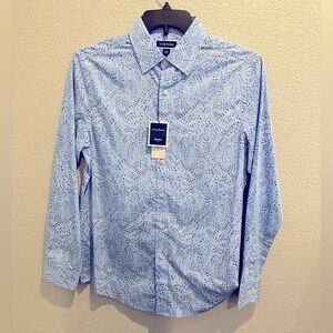 Men's Regular Fit Pinpoint Dress Shirt